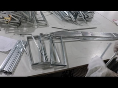 Middelmatige efficiëntie synthetische vezel zak luchtfilter