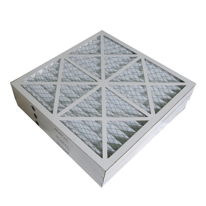 De synthetische Vezel G4 plooide Comité pre Filter voor HVAC/Ventilatie