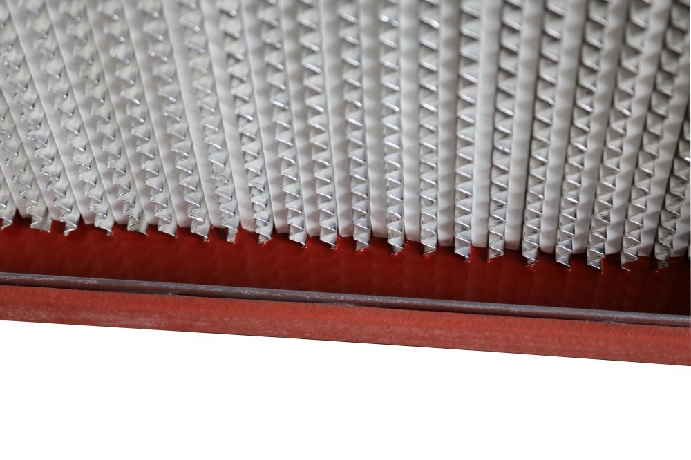 Van het Stainessstaal HEPA de Filteraluminiumfolie Op hoge temperatuur van het het Kaderhoge rendement