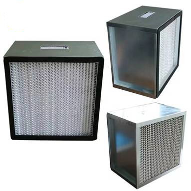 Gegalvaniseerde van de de Plooihepa Filter HEPA van het Staalkader Diepe de Doosfilter 4KG