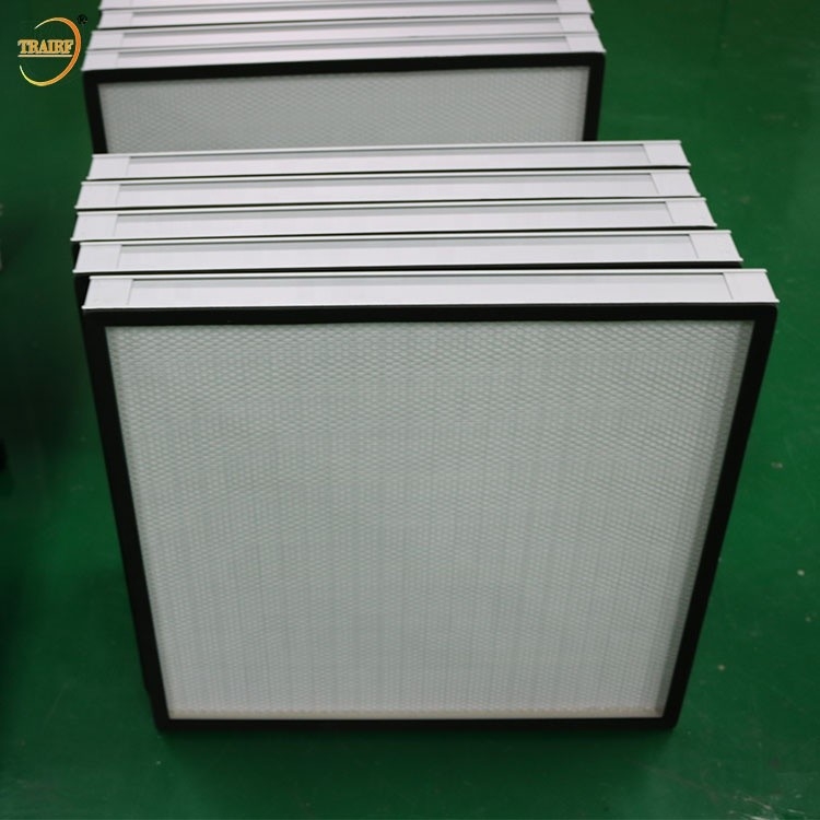Micro- Glasvezelmedia Laminaire de Luchtfilter H13 H14 van de Stroomkap HEPA