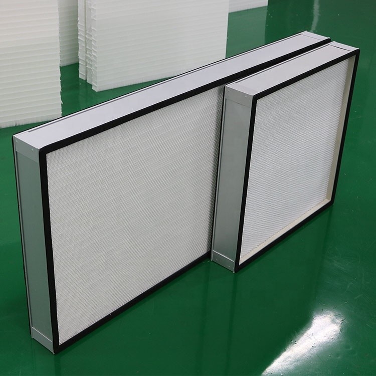 99.99% van de Micro- van H11 H12 de Luchtfilter 0.3um Glasvezelfilter HEPA H14