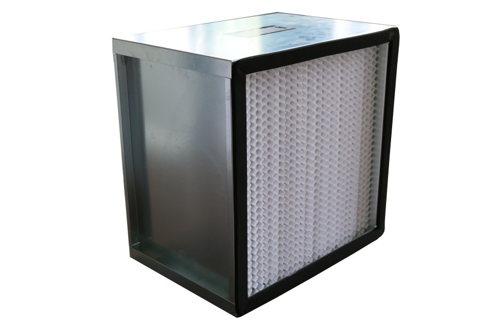 De Filterstroom Hood Filter With Aluminium Foil van de H14eu13 EU14 Diepe Plooi HEPA