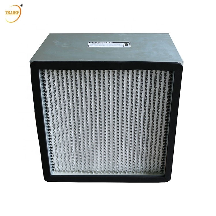 Aluminiumkader 99,99% plooit HEPA-diep Filter voor Ventilatiesysteem