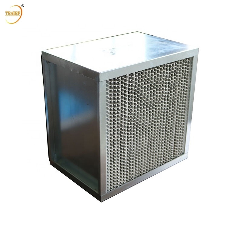 Aluminiumkader 99,99% plooit HEPA-diep Filter voor Ventilatiesysteem