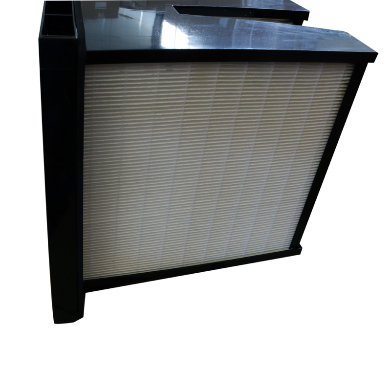 ABS Plastic het Glasmedia 24x24x12 V van Kadermicrofine de Luchtfilter van de Bankfilter HEPA
