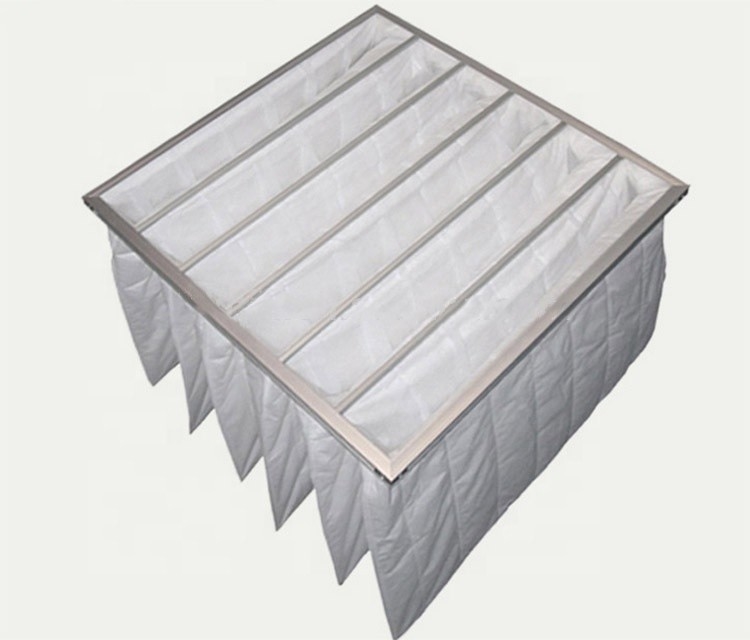 De witte Filter van de de Zaklucht van de Polyestervezel Wasbare voor Cementinstallatie