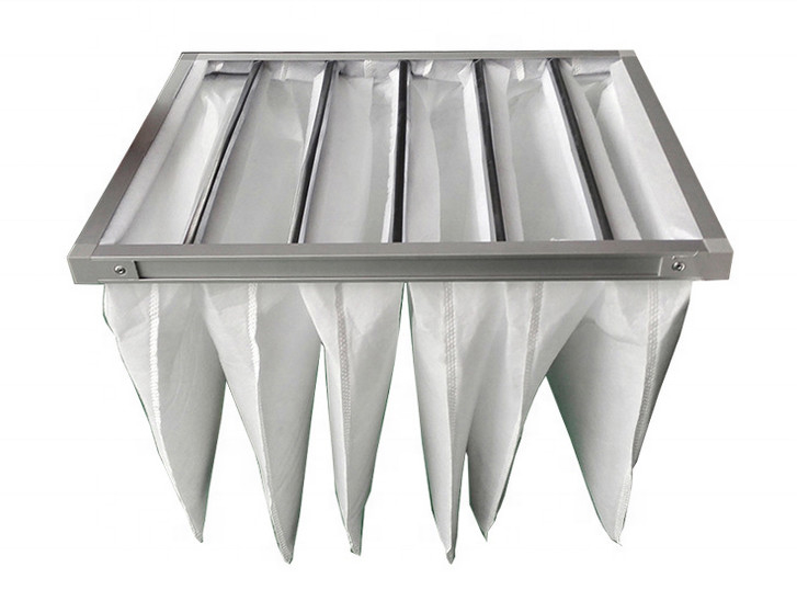 Commercieel Ventilatiesysteem de Luchtfilter 50Pa-65Pa van de 5 Micronzak