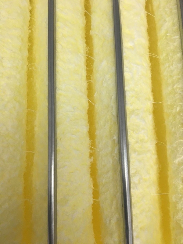 F8 van het de Legeringskader van het Fiberglasaluminium de Filter van de de Zaklucht 65Pa voor Airconditioning