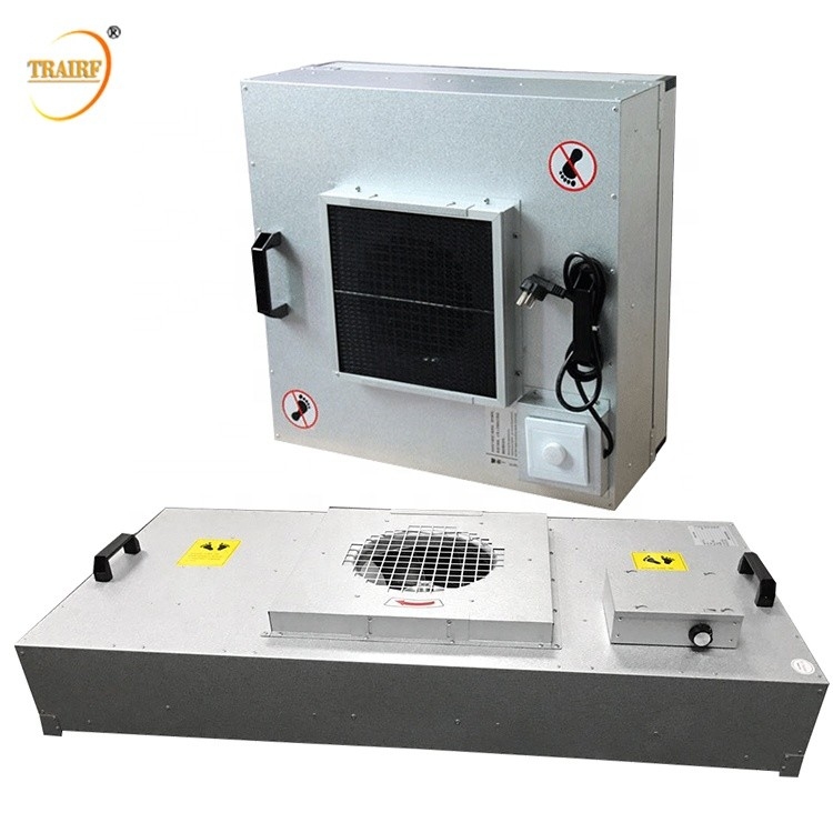 Zilveren HEPA de Filterffu Eenheid AC220V 50Hz van ISO voor Schone Cabine