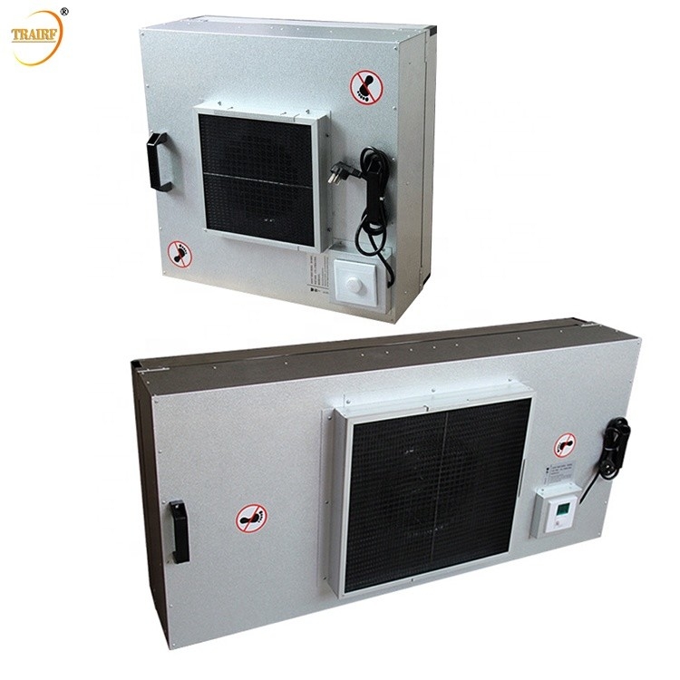 Zilveren HEPA de Filterffu Eenheid AC220V 50Hz van ISO voor Schone Cabine