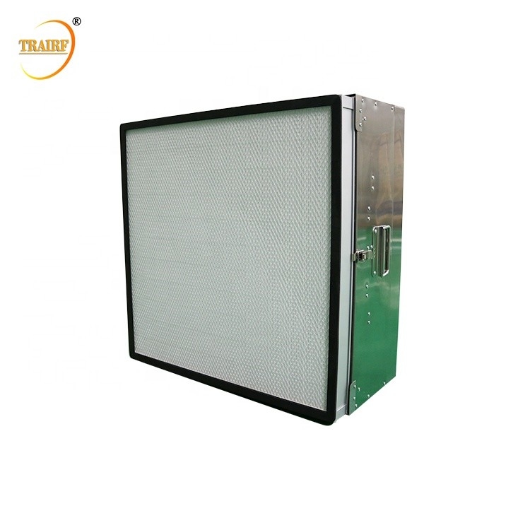 Roestvrij staal 304 de Filtereenheid van de Kaderh14 HEPA Ventilator voor Biologielaboratorium