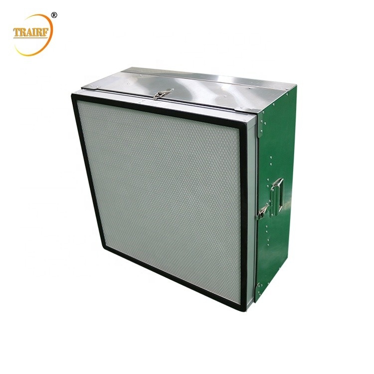 Roestvrij staal 304 de Filtereenheid van de Kaderh14 HEPA Ventilator voor Biologielaboratorium