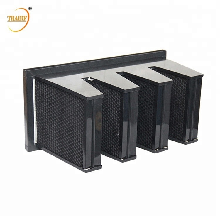 0.3u geactiveerde Filter van de Koolstoflucht V Filter van de Banklucht 800-4200 CMB/H