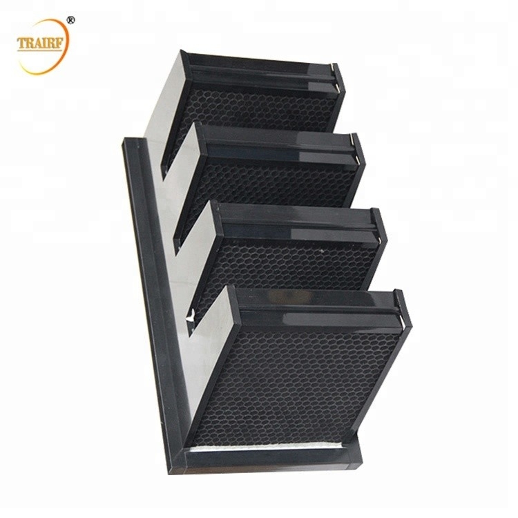 0.3u geactiveerde Filter van de Koolstoflucht V Filter van de Banklucht 800-4200 CMB/H