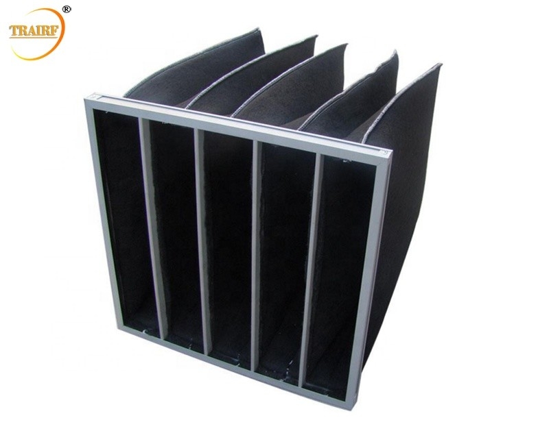 Van de het Kaderhvac de Zak Geactiveerde Koolstof van de aluminiumlegering van de de Luchtfilter Verwijdering van Ordor