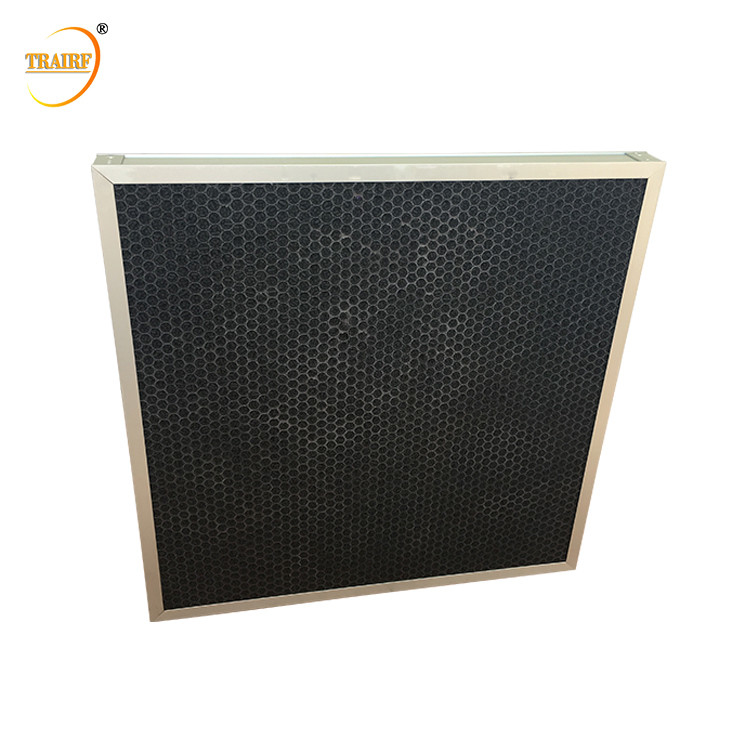 Honingraat 5um Mini Activated Carbon Hvac Filter 250*200*10mm
