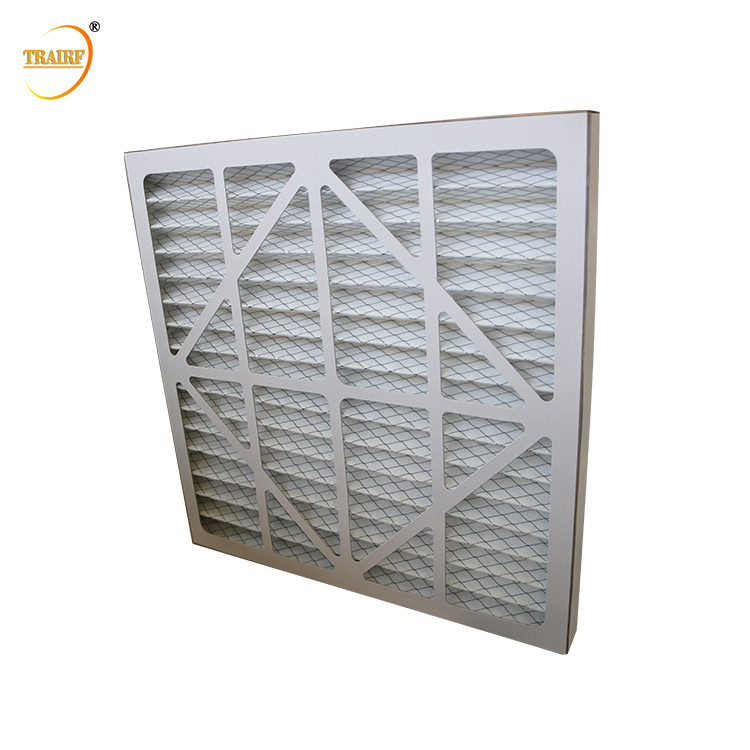 EU4 geplooide Preluchtfilters HVAC 24 ' X24 ' X2“ voor Filtratiesysteem