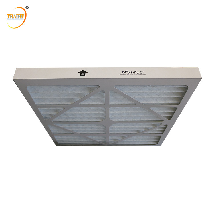 EU4 geplooide Preluchtfilters HVAC 24 ' X24 ' X2“ voor Filtratiesysteem