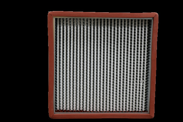 De gegalvaniseerde HEPA Filter Op hoge temperatuur van 0.3um voor Oven Equipment