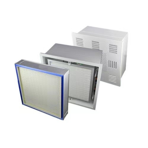 Van de het Systeem de Laminaire Stroom van de luchtreiniging van de de Filterdoos HEPA van Hepa Einddoos H13 H14