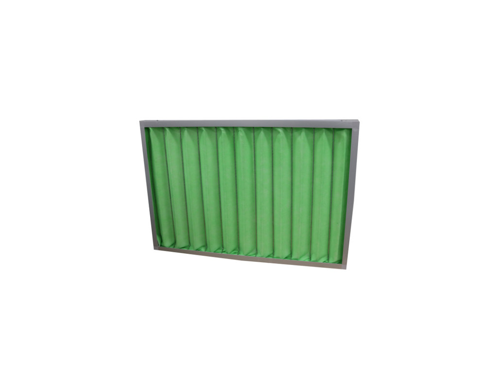 Filter van de het Kader de G4 Geplooide HVAC Lucht van de aluminiumlegering voor Ventilatiesysteem