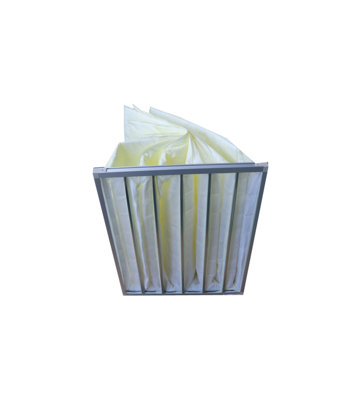 Van de het Kader de Middelgrote Efficiency van de aluminiumlegering Filter van de de Zaklucht F8 voor het Systeem van de de Industrieventilatie