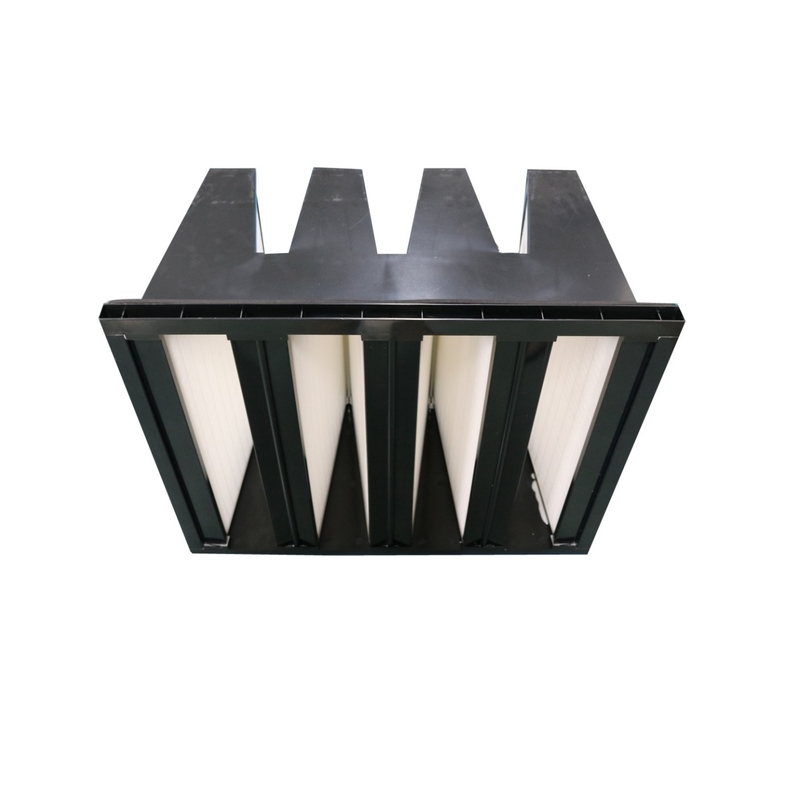 het Type van 95% 0.3um W de Compacte Filter van de de Efficiencylucht van het Filtermiddel voor HVAC-Systeem