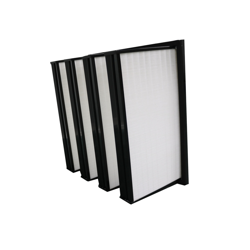 het Type van 95% 0.3um W de Compacte Filter van de de Efficiencylucht van het Filtermiddel voor HVAC-Systeem