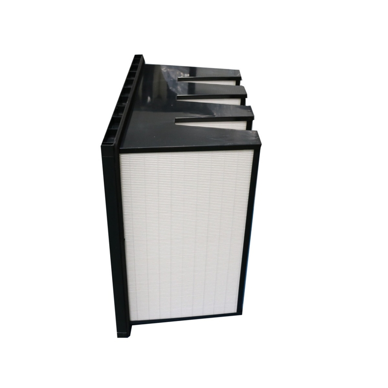 het Type van 95% 0.3um W de Compacte Filter van de de Efficiencylucht van het Filtermiddel voor HVAC-Systeem