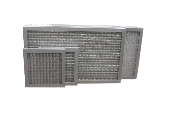 Zilver Golf Inleidende de Luchtfilter van Aluminiumnetten in Kartonpakket