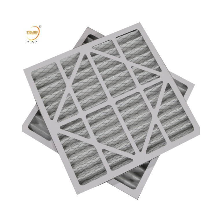 Synthetische vezelpaneel primair filter airconditioning filter voor de schone kamer