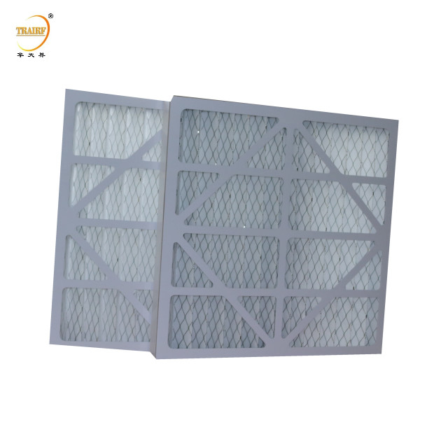 Synthetische vezelpaneel primair filter airconditioning filter voor de schone kamer