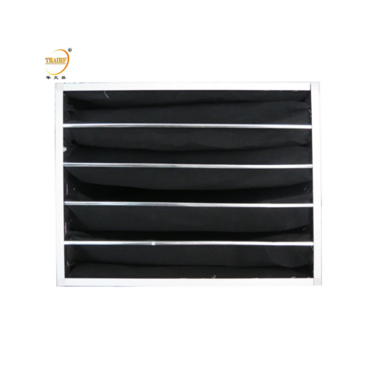 Pocket Medium Efficient Activated Carbon Bag Filter voor geurverwijder