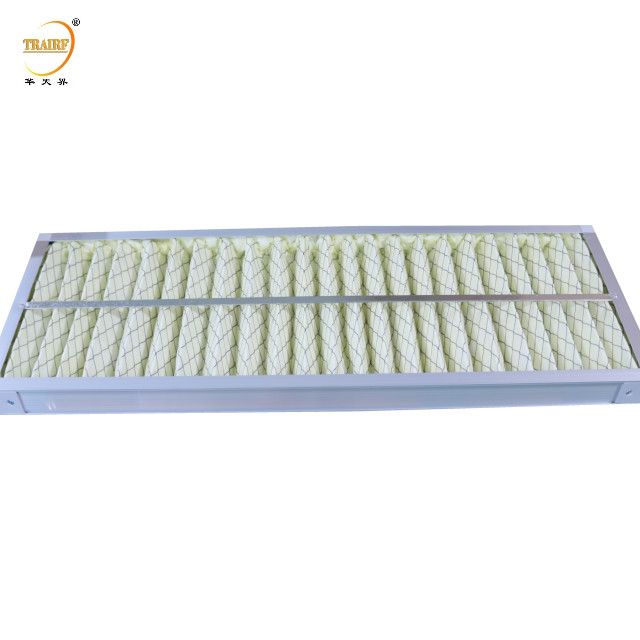 Geplete aluminium mesh stofluchtfilter voor laminaire stroomafdekking