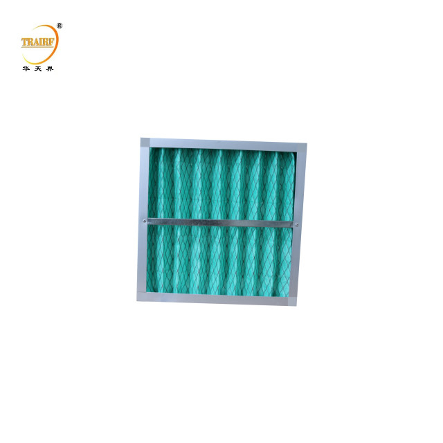 Tweederangsfilter voor airconditioning met aluminiumframe