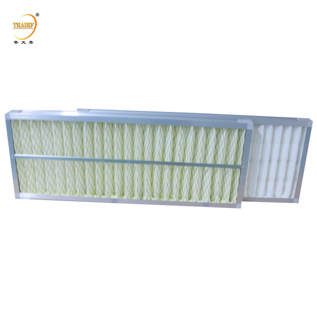 Geplete aluminium mesh stofluchtfilter voor laminaire stroomafdekking