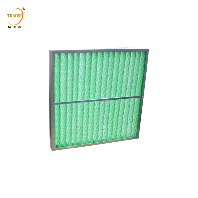 Aluminiumframe Primaire efficiëntie G4 Grob stoffilter Vooraf wasbaar filter
