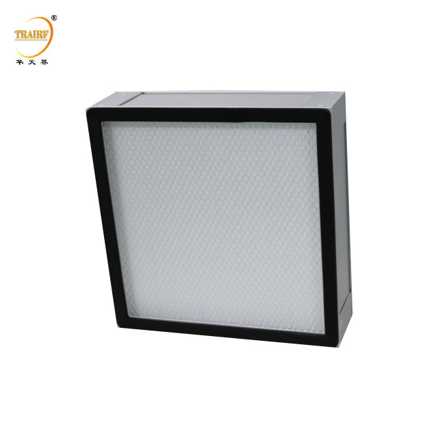 Aluminium legeringsframe H13 H14 Mini Pleat Hepa luchtfilter Hoog efficiënt