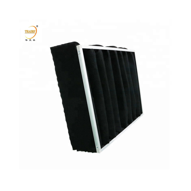 Geactiveerde koolstof zak luchtfilters voor HVAC-systeem of laminaire stroomkap