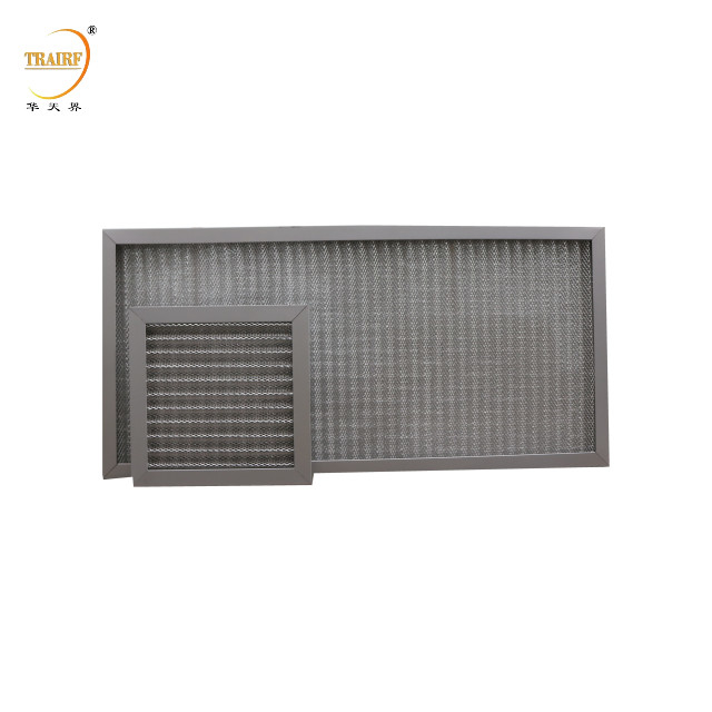 Industriële lucht AHU stof Aluminium Mesh Pre Filter voor de schone kamer