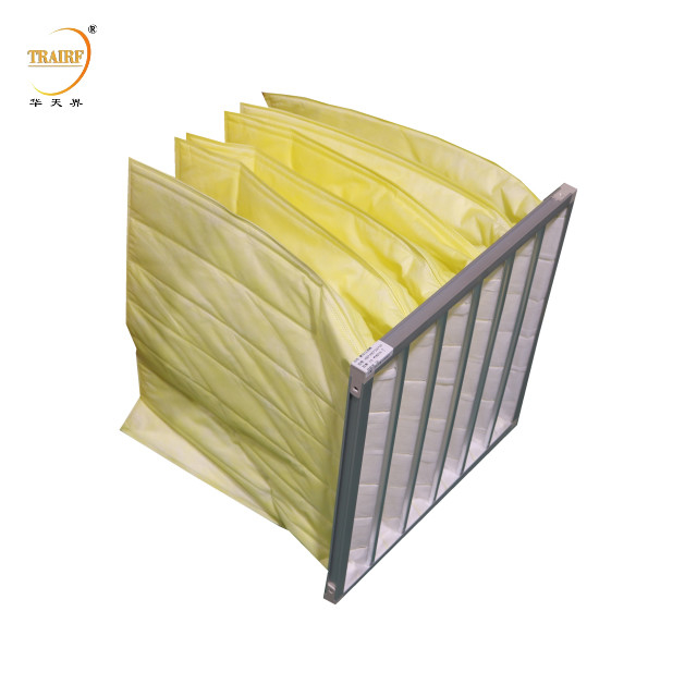 6 zakken Filter Galvanisatie Frame 490-490-500mm Airbag Filter