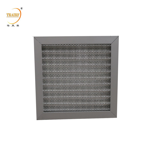 Aluminium metalen mesh wasbaar luchtfilter roestvrij voor een schone kamer