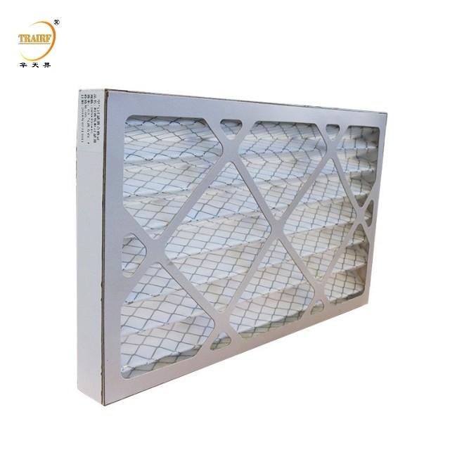 Merv 8 Kartonnen frame Ac oven luchtfilter voor hvac systemen onderdelen