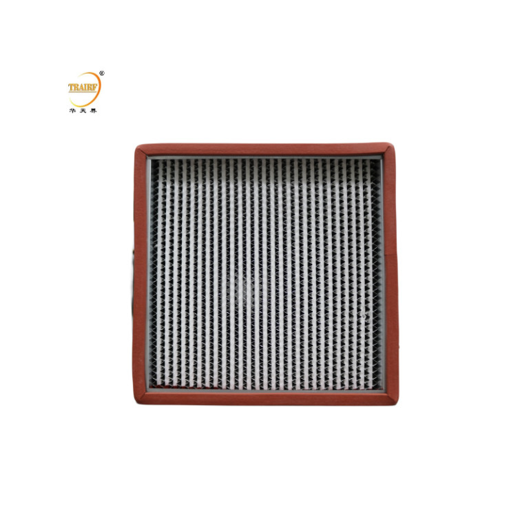 Hoogtemperatuur Hepa Filters H14 Luchtfilter met Hepa Filter Voor Schoon Ruimte