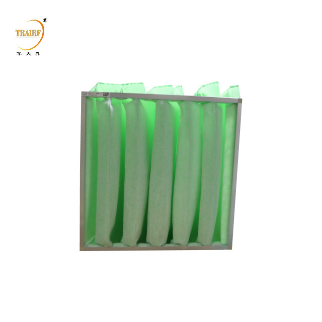Tipe F6 Industrieel groenwit verfboothstopfilter voor airconditioning