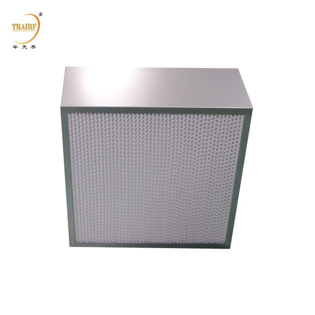 Diepgeplete scheidsregelaar Laminar Flow Hood H13 H14 Hepa-filter