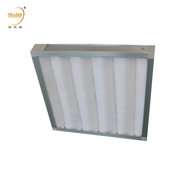 G4 Synthetische vezel Efficiëntie Wasbare pleatpaneelluchtfilters Voorfilter
