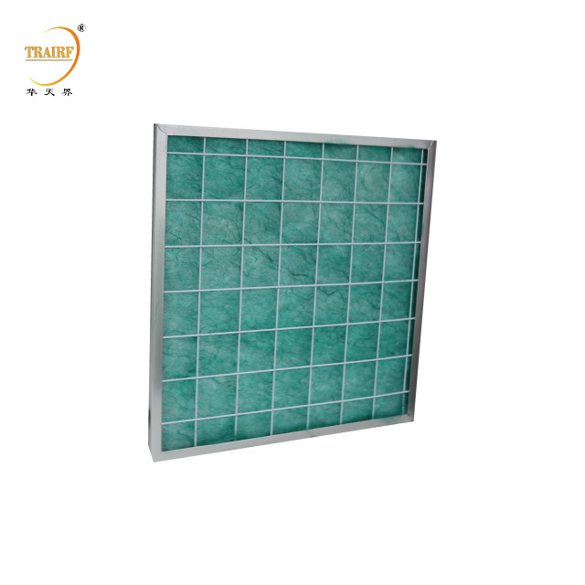 System Glasvezelluchtfilter Media Roll Floor Filter Voor HVAC airconditioning