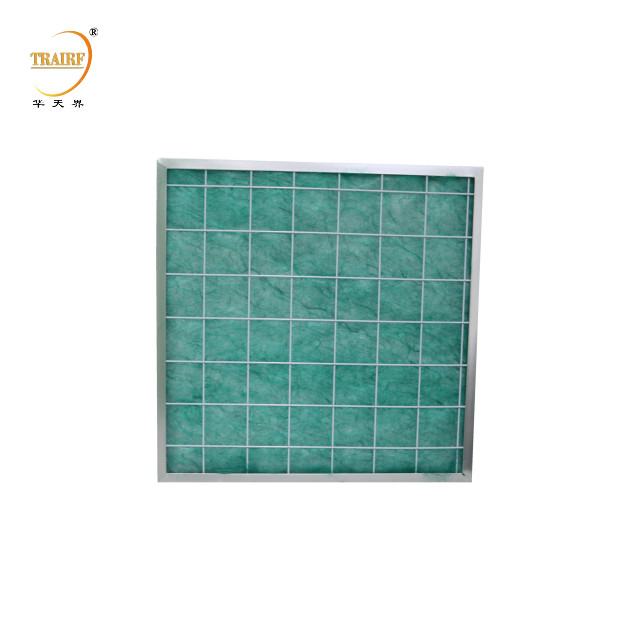 System Glasvezelluchtfilter Media Roll Floor Filter Voor HVAC airconditioning